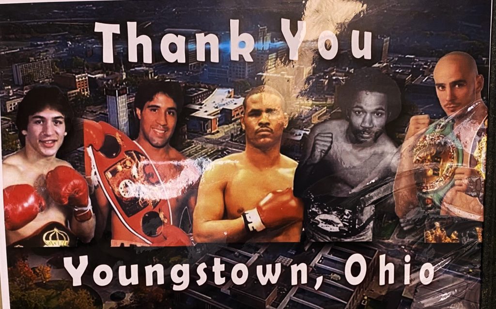 Youngstown Ohio. Home of world champion boxers. Koda